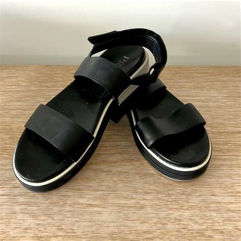 prada sport sandal|prada denim sandals.